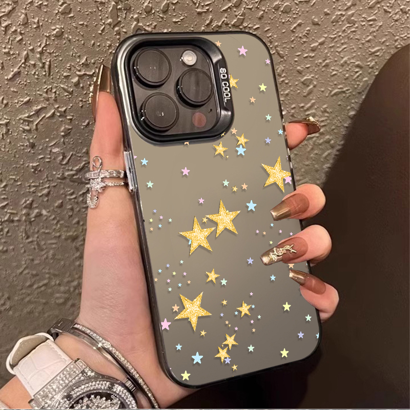 Xiaomi Redmi Note 13 - Colorful Star Pattern Matte Hard Case
