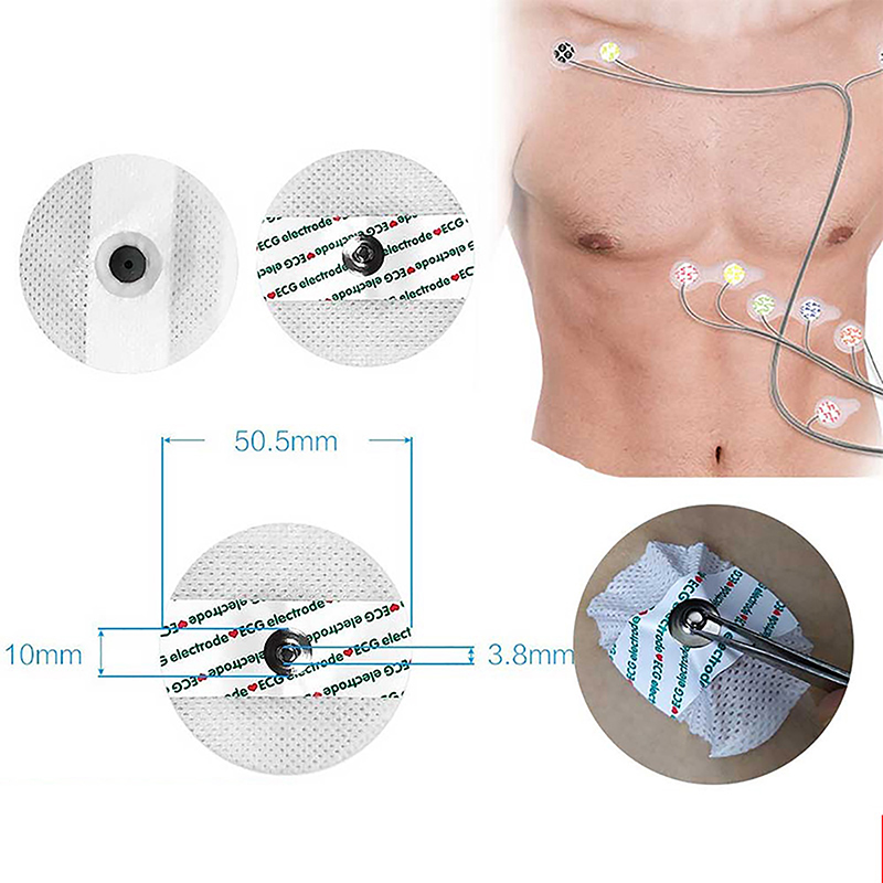 50PCS/Bag Electrode Patch Medi - Ecg Patch Monitor review and price
